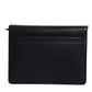 Dolce & Gabbana Black Calfskin Leather Shoulder Strap Bag