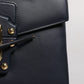 Dolce & Gabbana Black Calfskin Leather Shoulder Strap Bag