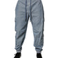Dolce & Gabbana Light Blue Cotton Jogger Cargo Men Denim Pants