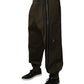 Dolce & Gabbana Dark Brown Cotton Jogger Cargo Pants
