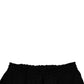 Dolce & Gabbana Black Cotton Jogger Cargo Sweatpants Pants