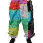 Dolce & Gabbana Multicolor Patchwork Mid Waist Sweatpants Pants
