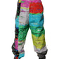 Dolce & Gabbana Multicolor Patchwork Mid Waist Sweatpants Pants