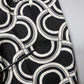 Dolce & Gabbana Black White Linen Bermuda Shorts