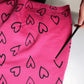Dolce & Gabbana Pink Cotton Heart Print Bermuda Shorts