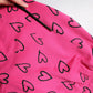 Dolce & Gabbana Pink Cotton Heart Print Bermuda Shorts