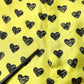 Dolce & Gabbana Green Silk Heart Print Bermuda Shorts