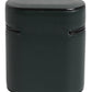 Dolce & Gabbana Black Calfskin Leather Logo Print Flip Holder Airpods Case