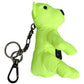 Dolce & Gabbana Green Bear Embroidered Logo Keychain Clasp Keyring