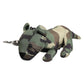 Dolce & Gabbana Multicolor Camouflage Animal Silhouette Keychain Keyring
