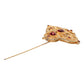 Dolce & Gabbana Gold Tone Red Crystal Embellish 925 Sterling Silver Pin