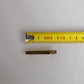 Dolce & Gabbana Gold Tone Brass Logo Branded Tie Clip Bar