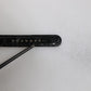 Dolce & Gabbana Black Exotic Leather Gold Tone Metal Buckle Armband