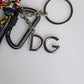 Dolce & Gabbana Multicolor Braided Rope Logo Bag Shoulder Strap
