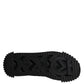 Dolce & Gabbana Black Logo Lace Up Low Top NS1 Sneakers Shoes