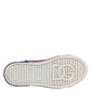 Dolce & Gabbana Purple Leather DG Logo Low Top Sneakers Shoes