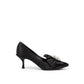 Dolce & Gabbana Black Viscose Pumps