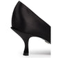 Dolce & Gabbana Black Viscose Pumps