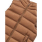 Herno Brown Polyamide Sleveless Jacket Mens Jacket