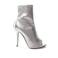 Giuseppe Zanotti Gray Leather Boot