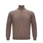 KANGRA Brown Wool Turtleneck