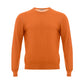 Gran Sasso Orange Wool Sweatshirt