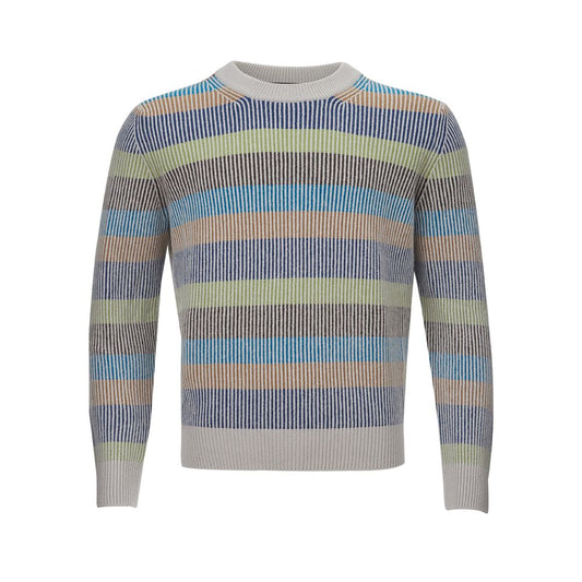 Gran Sasso Multicolor Cashmere Cashmere Sweater