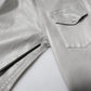 Dolce & Gabbana Metallic Gray Cotton Button Down Shirt