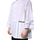 Dolce & Gabbana White Cotton Button Down Long Sleeves Shirt