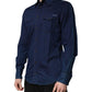 Dolce & Gabbana Dark Blue Cotton GOLD Dress Formal Shirt
