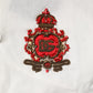 Dolce & Gabbana White Cotton Logo Collared Polo Men T-shirt