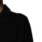 Dolce & Gabbana Black Silk Collared Polo T-shirt