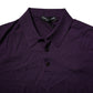 Dolce & Gabbana Violet Cashmere Collared Polo T-shirt