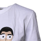 Dolce & Gabbana White #DGFamily Cotton Crew Neck T-shirt