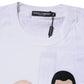 Dolce & Gabbana White #DGFamily Cotton Crew Neck T-shirt