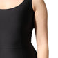 Dolce & Gabbana Black Sleeveless Bodycon Women Jumpsuit Dress