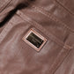 Dolce & Gabbana Brown Cotton High Waist Tapered Denim Jeans