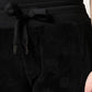 Dolce & Gabbana Black All-Over DG Logo Print Jogger Pants