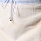 Dolce & Gabbana Off White Faux Fur High Waisted Mini Skirt