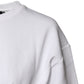 Dolce & Gabbana White Cotton Blend 3/4 Sleeves Blouse Top