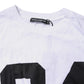 Dolce & Gabbana White Black Fashion Devotion Oversized Top