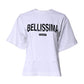 Dolce & Gabbana White Bellissima Cotton Crew Neck T-shirt