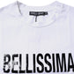Dolce & Gabbana White Bellissima Cotton Crew Neck T-shirt