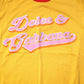 Dolce & Gabbana Yellow Printed Cotton Short Sleeves T-shirt