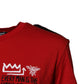 Dolce & Gabbana Red Cotton Graphic Print Crew Neck T-shirt