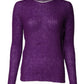 PINK MEMORIES Violet Knitted Long Sleeves Round Neck Sweater