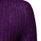 PINK MEMORIES Violet Knitted Long Sleeves Round Neck Sweater