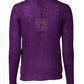 PINK MEMORIES Violet Knitted Long Sleeves Round Neck Sweater