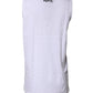 Dolce & Gabbana White Cotton Anchor Chain Embroidery Tank Top