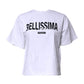 Dolce & Gabbana White Bellissima Cotton Crew Neck T-shirt